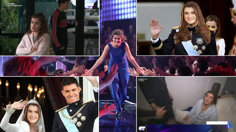 Algunos de los memes y momentos más compartidos en redes sociales sobre la pamplonesa Amaia en la tercera gala de Operación Triunfo FOTOMONTAJE