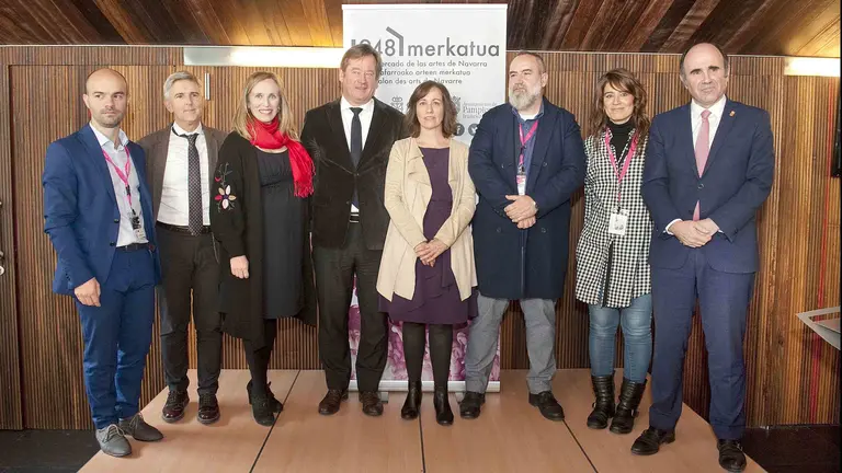 Representantes institucionales de Nueva Aquitania, Euskadi, Aragón, La Rioja, Cataluña y Navarra se dan cita en el marco de 948 Merkatua