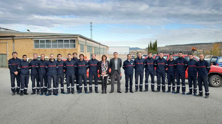 Aspitrantes a bomberos GOBIERNO DE NAVARRA