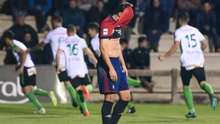 El Osasuna Promesas recibe en casa al Racing de Santander. MIGUEL OSÉS_28.1