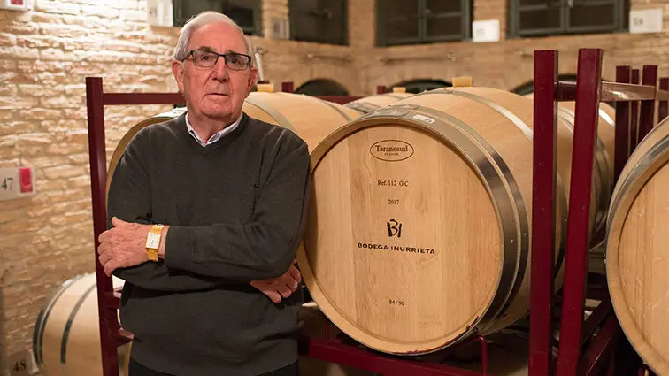 El empresario Juan María Antoñana, Premio a la Trayectoria Empresarial y Profesional 2017 de la Cámara de Comercio de Navarra.