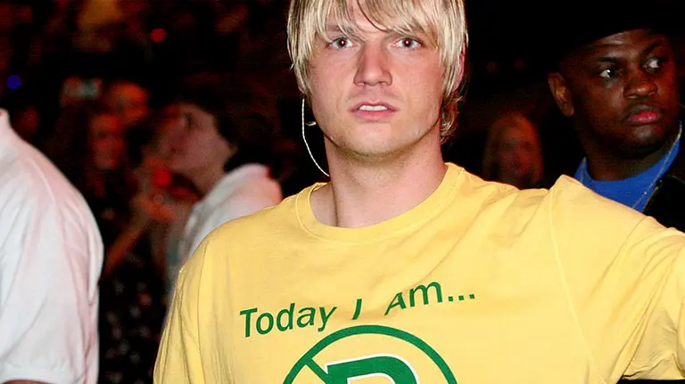 Nick Carter, cantante de los Backstreet Boys