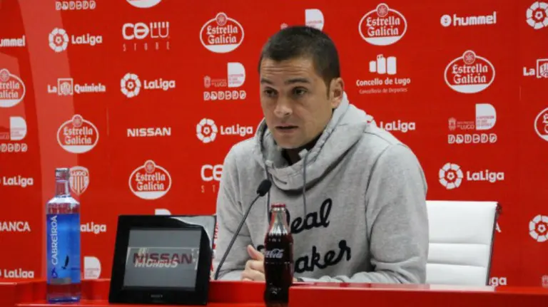 Francisco es el entrenador del Lugo. Web CD Lugo.