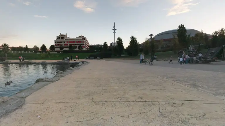 Parque de La Ribera, en Logroño ARCHIVO