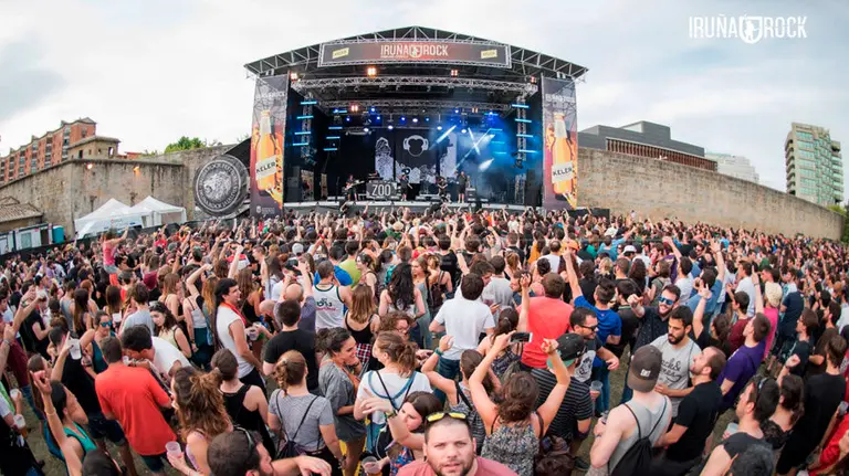 El festival Iruña Rock del pasado mayo en la Ciudadela