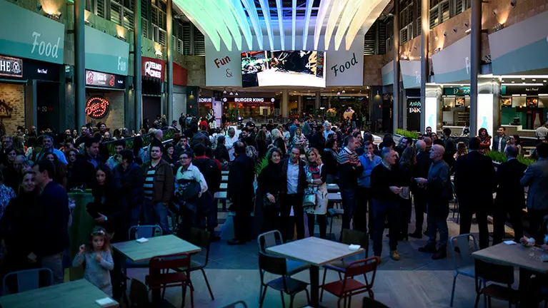 Inauguracion de la nueva zona de restaurantes y de ocio de Itaroa. MIGUEL OSÉS_12