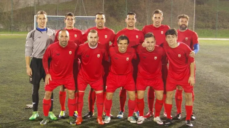Selección navarra de fútbol aficionado. Twitter Fedfutnavarra.