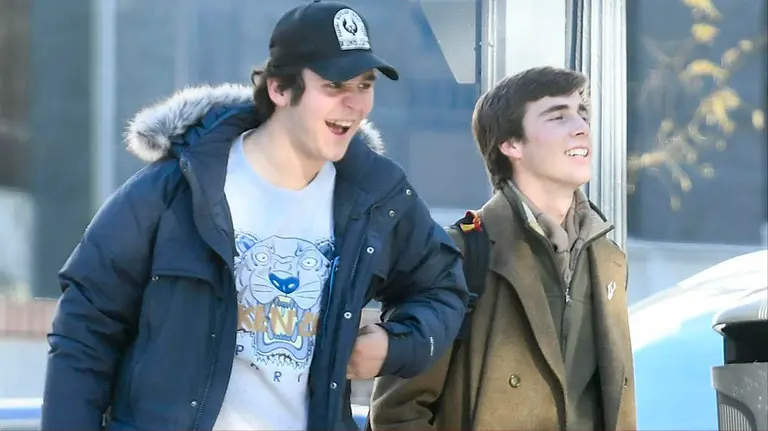 Froilan durante un descanso en la universidad