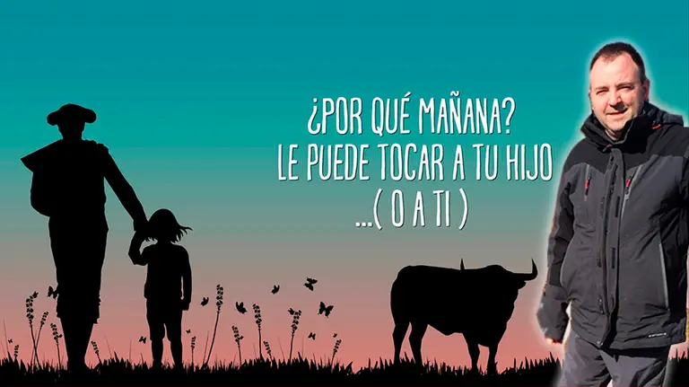 Fermín Sayas, sobre la imagen de la campaña para conseguir más donaciones de médula en Pamplona