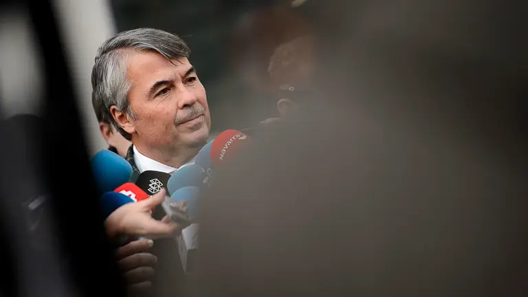 Juicio en Pamplona contra los cinco acusados de una violación en Pamplona en San Fermín de 2016. PABLO LASAOSA   (4)