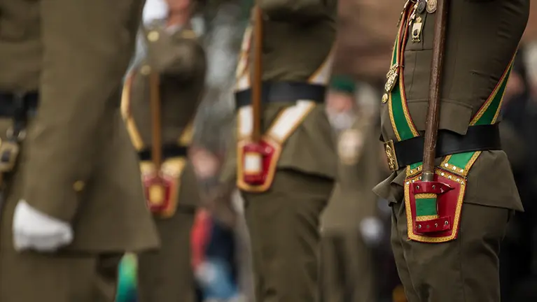 Celebración de la Inmaculada en el cuartel de Aizoáin. MIGUEL OSÉS (27)