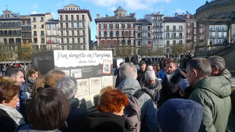Visita guiada por Pamplona sobre Hemingway CEDIDA
