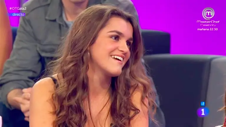 Amaia Romero, durante una gala ARCHIVO