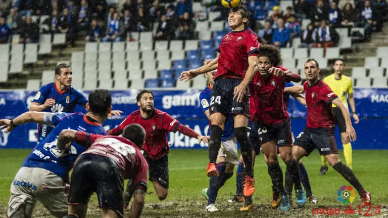 Encuentro entre Osasuna y Real Oviedo LALIGA123 14
