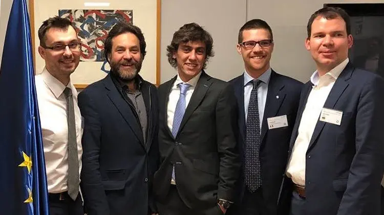 El empresario navarro Mikel Beroiz ha sido elegido presidente de Yes For Europe, la Confederación Europea Jóvenes Empresarios IMAGEN CEDIDA