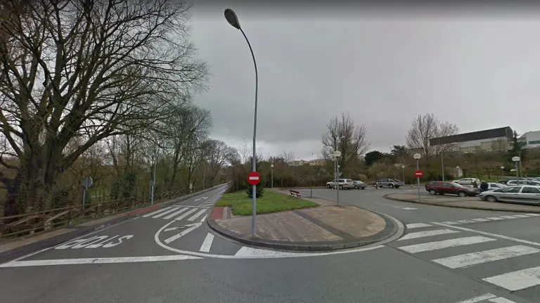 La carretera al cementerio de Pamplona