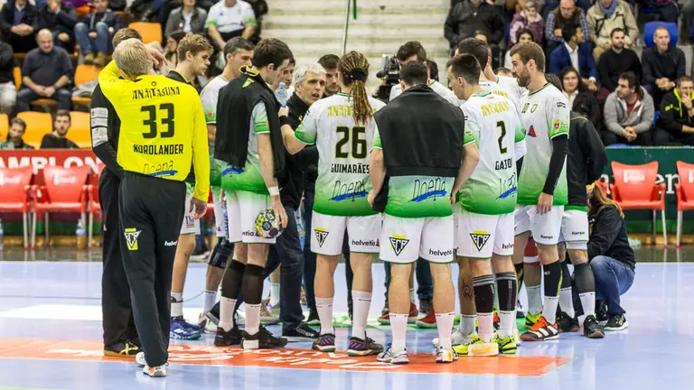 Partido de Liga Loterías Asobal entre Helvetia Anaitasuna y MMT Seguros Zamora (06). IÑIGO ALZUGARAY