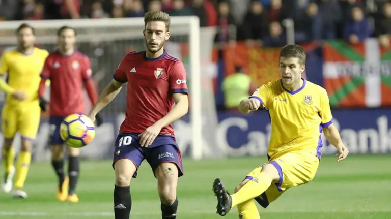 Roberto Torres ante el Alcorcón. La Liga.
