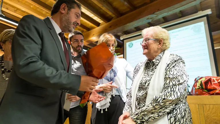 La Sociedad Navarra de Geriatría y Gerontología de Navarra entrega los premios Tomas Belzunegui 2017 (10). IÑIGO ALZUGARAY