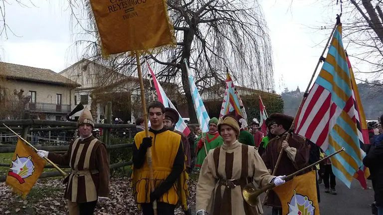 Uno de los actos navideños celebrados en Navarra