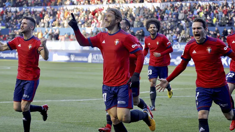 Osasuna se enfrenta al Numancia en el Sadar IÑIGO ALZUGARAY