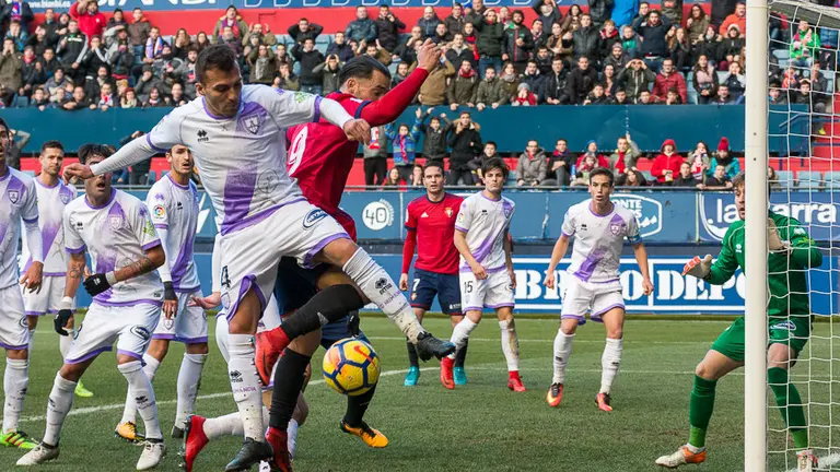 Partido entre Osasuna y Numancia. IÑIGO ALZUGARAY