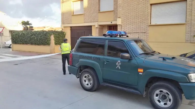 Vivienda en la que ha explotado una caldera en Cintruénigo GUARDIA CIVIL
