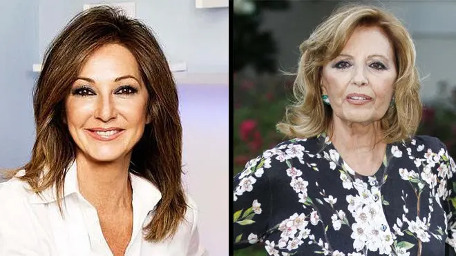 Imagen de las presentadoras de televisión Ana Rosa Quintana y Maria Teresa Campos EFE EP