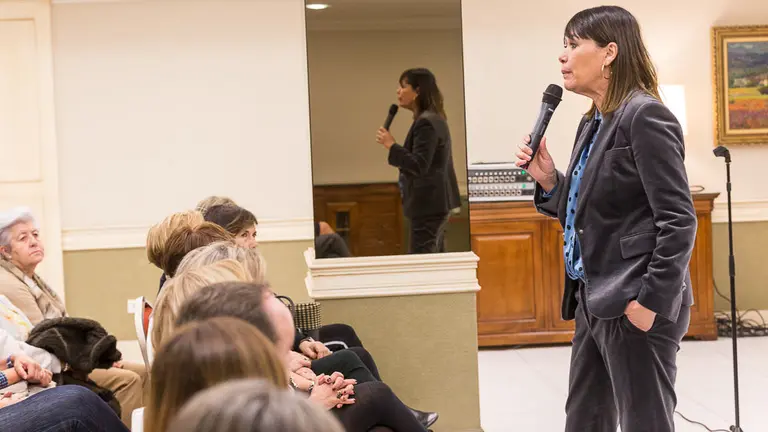 Presentación del libro 'El proxeneta', de Mabel Lozano (22). IÑIGO ALZUGARAY