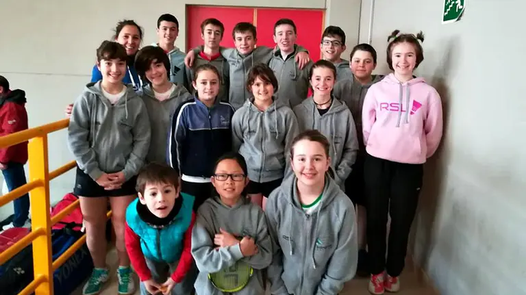 Participantes navarros en Alfajarín. Cedida.