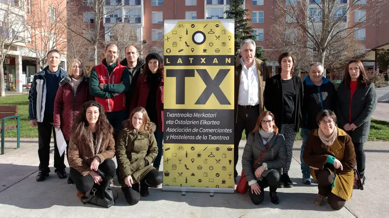 La nueva asociación de Comerciantes y Hosteleros de la Txantrea