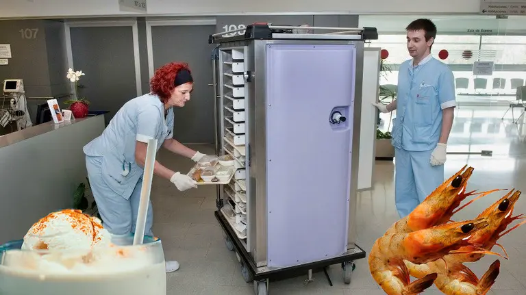 Menú especial en los hospitales de Navarra por Navidad