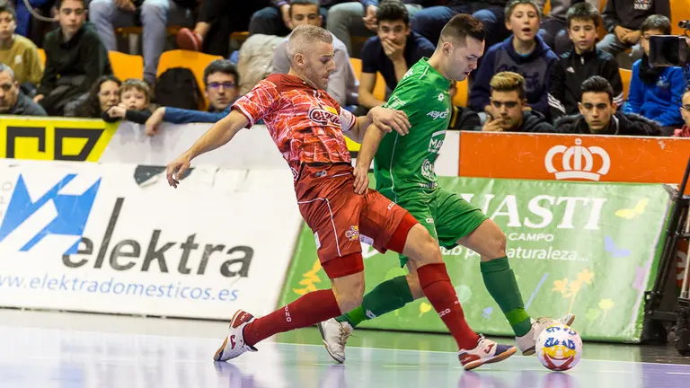 Partido de la LNFS entre Osasuna Magna y El Pozo Murcia disputado en el Pabellón Anaitasuna (21). IÑIGO ALZUGARAY