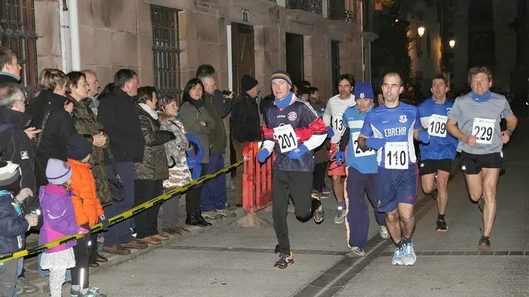La San Silvestre de Santesteban. Cedida.