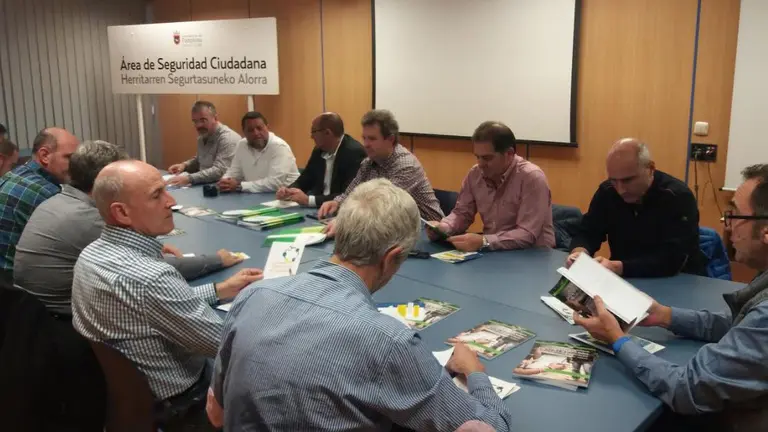 Asamblea constituyente de la junta de Unijepol Navarra CEDIDA