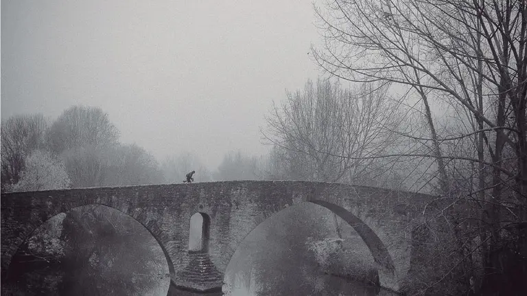 Imagen que ilustra el mes de diciembre en el calendario municipal de Pamplona.