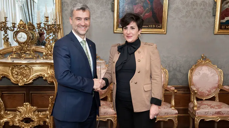 Firma del acuerdo de financiación plurianual de la UPNA con el Gobierno de Navarra