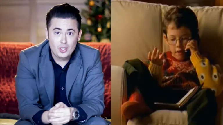 Así ha cambiado Enrique Espinosa, protagonista del famoso vídeo 'Hola soy Edu, feliz Navidad'