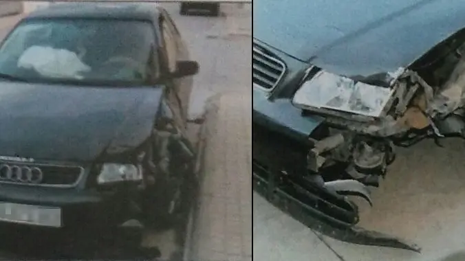 Accidente en Cintruénigo POLICÍA FORAL