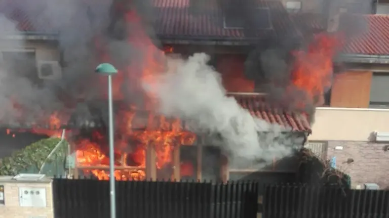 Incendio Tafalla CEDIDA