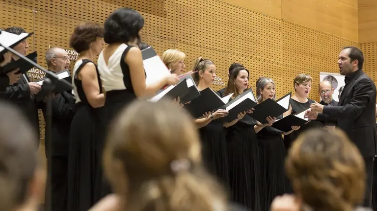 Ensayo del concierto de año nuevo en Civican CEDIDA