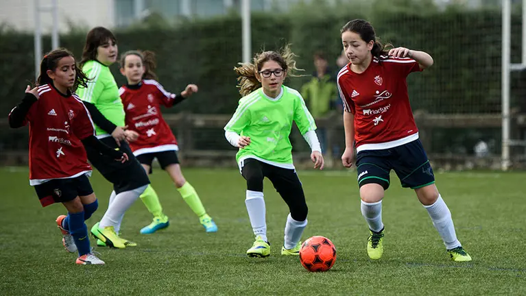 Semifinal del torneo femenino del interescolar. MIGUEL OSÉS (11)