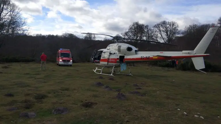 Rescate en Urbasa BOMBEROS DE NAVARRA