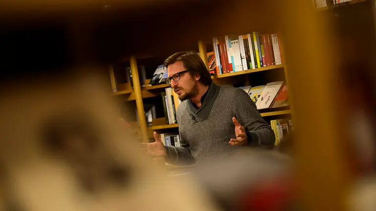 Presentación del nuevo libro del colaborador de Navarra.com Eduardo Laporte. PABLO LASAOSA 005