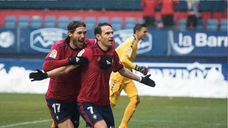Partido entre Osasuna y Valladolid en El Sadar MIGUEL OSÉS 2