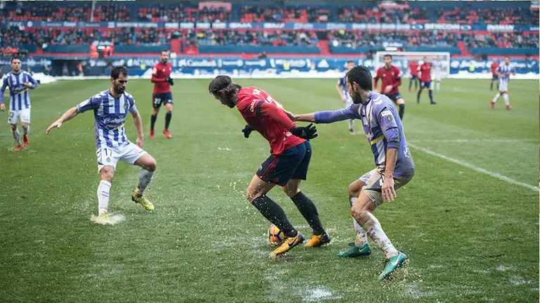 Partido entre Osasuna y Valladolid en El Sadar MIGUEL OSÉS 3