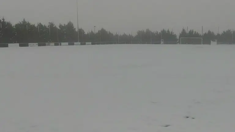 Campo de Sotoburu donde juega el Subiza. Twitter.