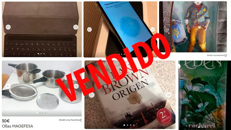 Algunos de los regalos de Reyes que los navarros venden por Internet.