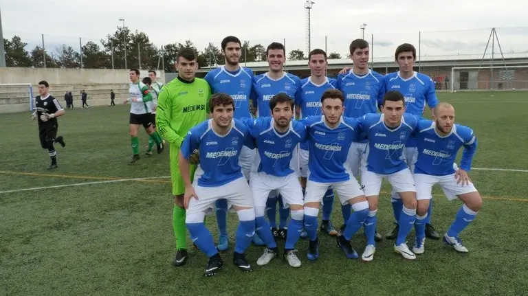Equipo titular del Ardoi 2017-18 en Zizur.
