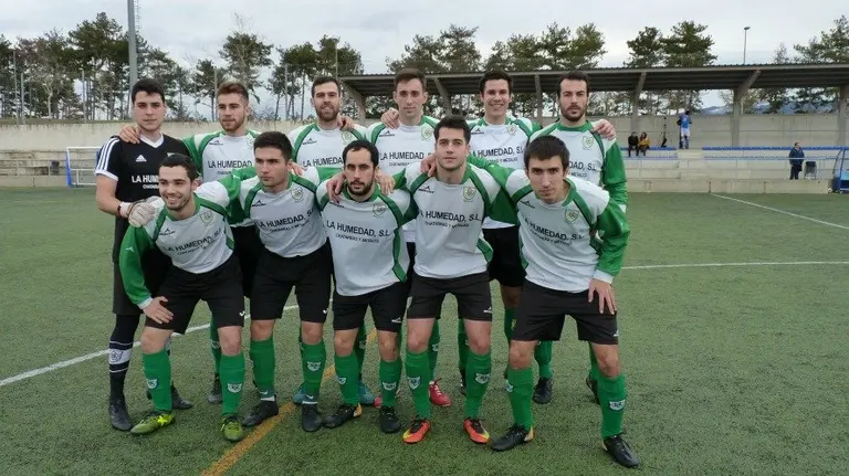 Equipo titular del Oberena en Zizur Mayor.
